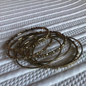 Set of Gold Bangles